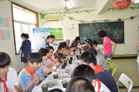 江蘇無錫濱湖區河埒街道：水秀“金鄰居”社工之家【7】