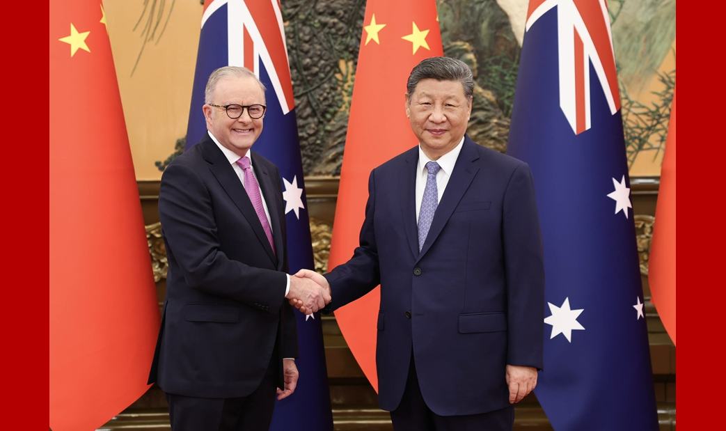 習近平會見澳大利亞總理阿爾巴尼斯