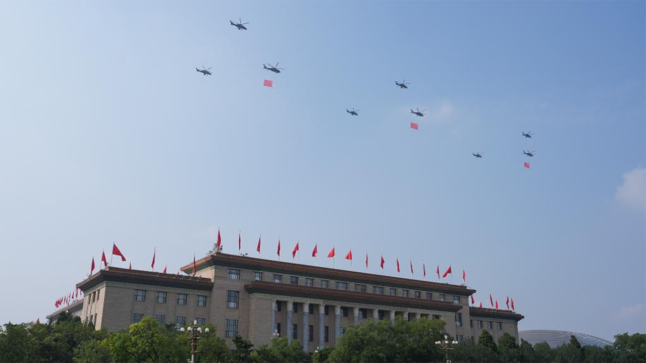 4-3空中护旗梯队