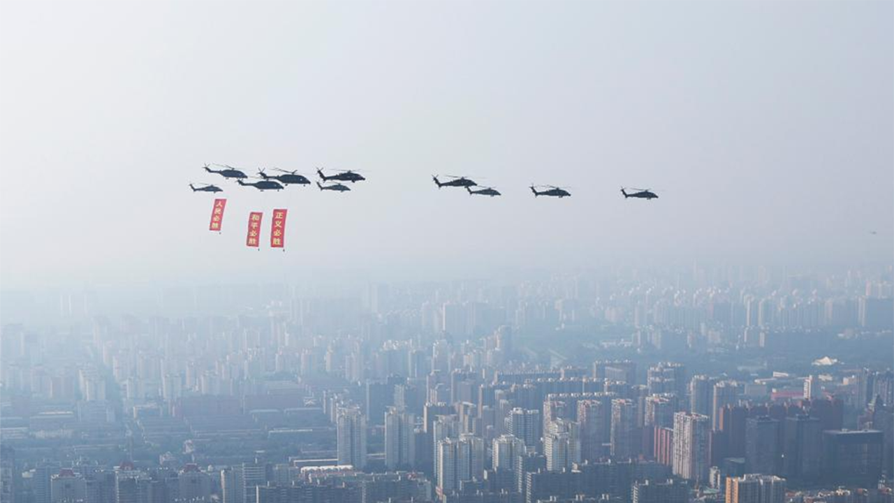 5-1空中护旗梯队