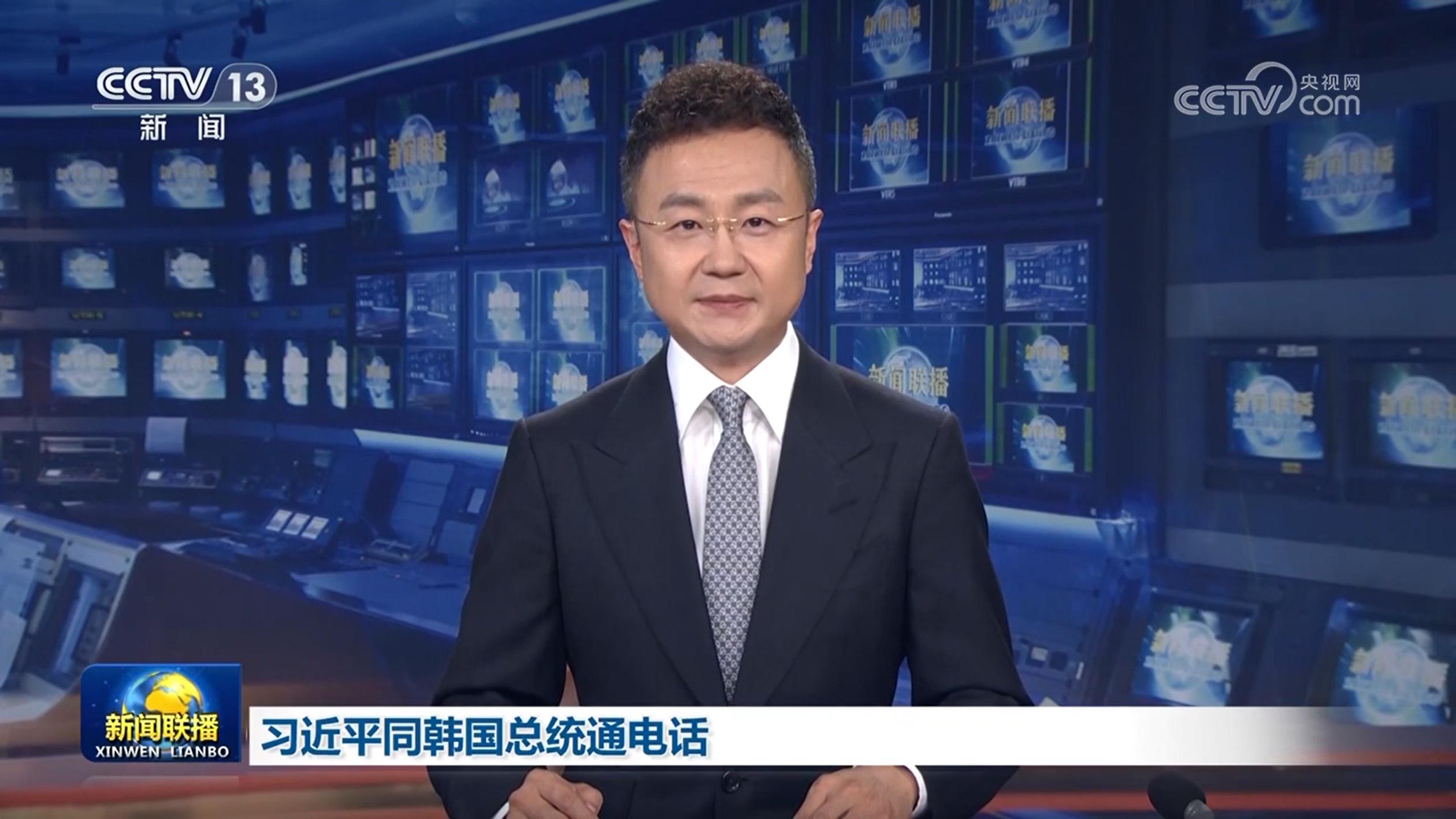 习近平同韩国总统通电话