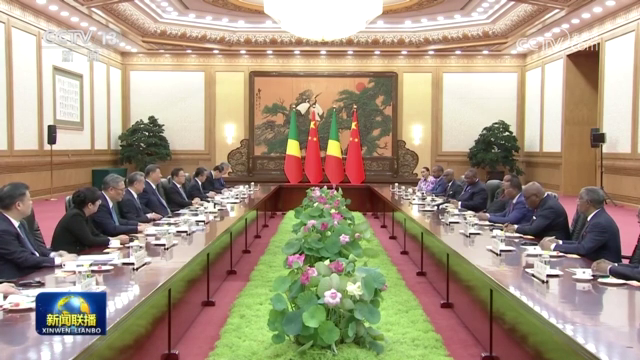 习近平会见刚果（布）总统